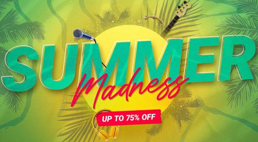 Deal: UJAM Software Summer Madness - kurzzeitig mit 50 % Rabatt!
