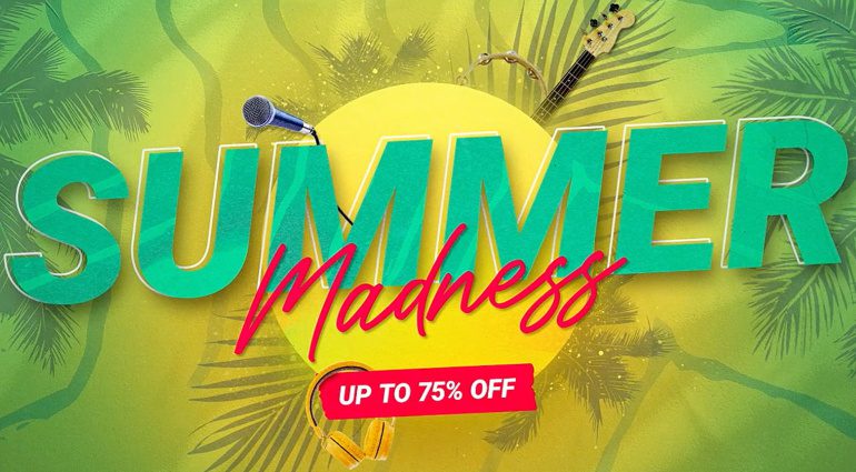 Deal: UJAM Software Summer Madness - kurzzeitig mit 50 % Rabatt!