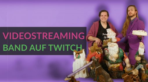 Videostreaming Band auf Twitch