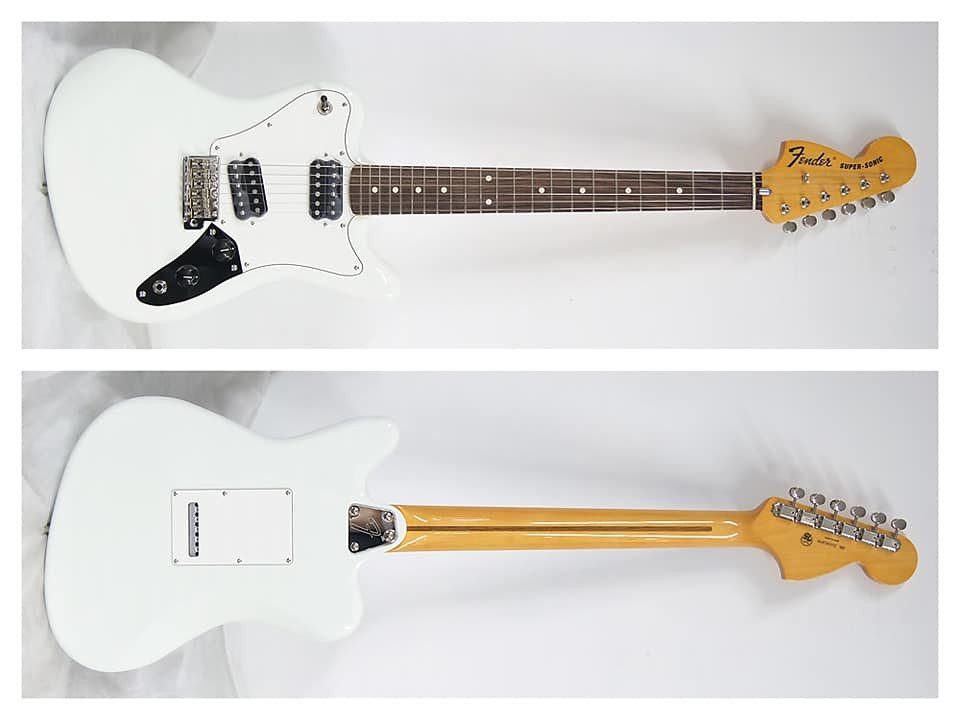 Fender 2021 Limited Edition Made in Japan Super Sonic White