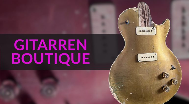 Gitarren Boutique Gibson 1952 Goldtop Tornado Les Paul