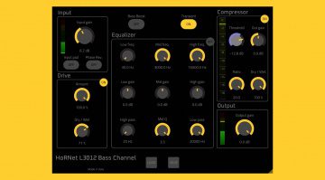 HoRNet L3012 Bass Channel: ein kompletter Channelstrip für eure Basslines