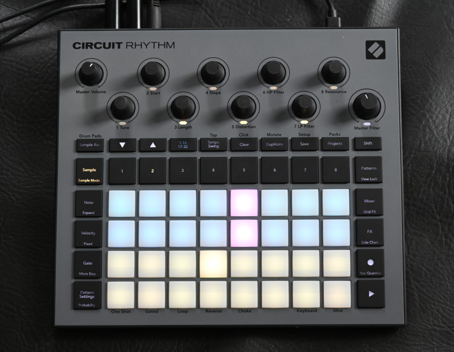 Novation Circuit Rhythm Vollansicht