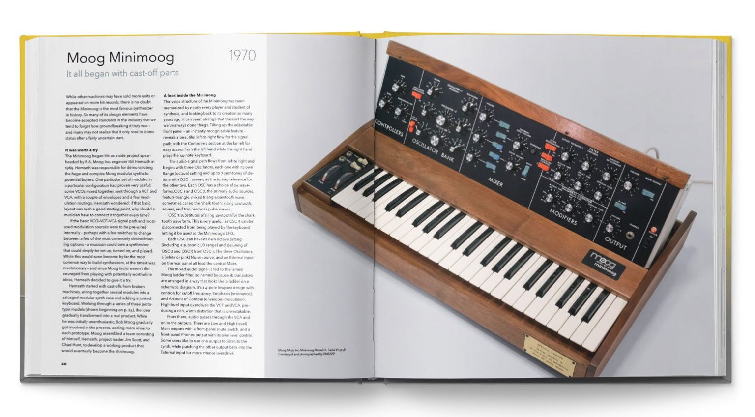 Bjooks Synth Gems 1 Buch über rare, seltsame und geniale Synthesizer
