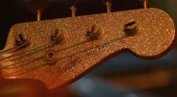 Fender Adrian Younge Jazz Bass Headstock