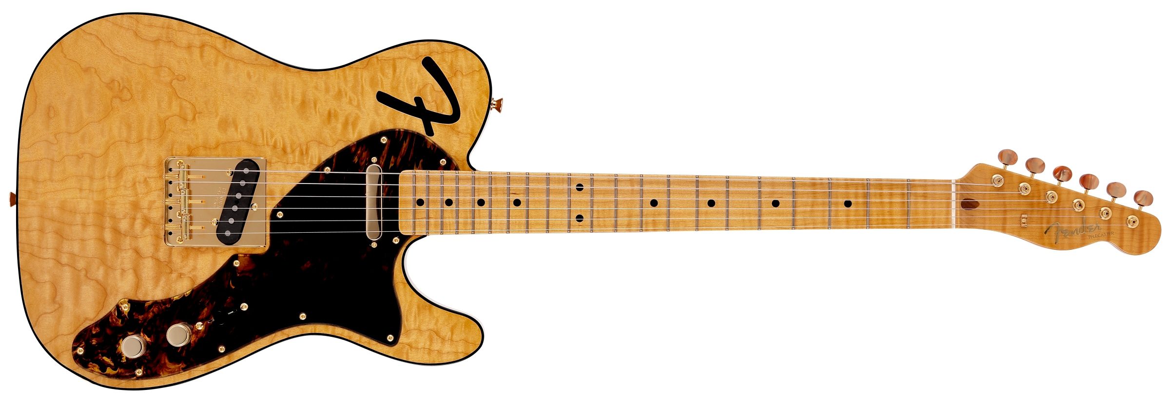 Fender Limited Collection F Hole Telecaster Thinline Quilted Maple
