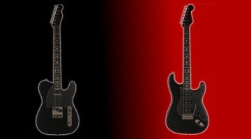 Fender Noir 2021 Telecaster Stratocaster