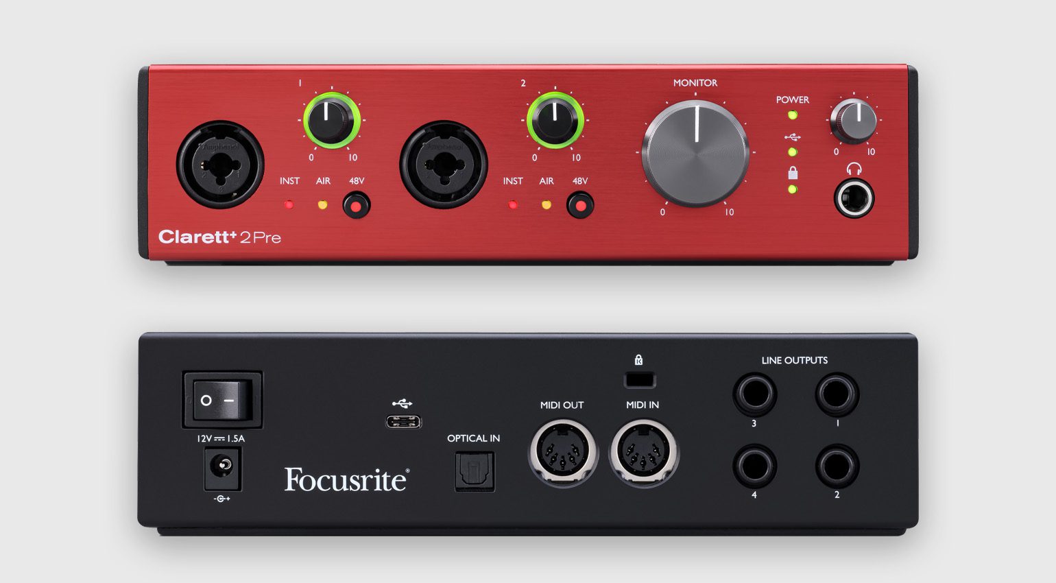 Focusrite Clarett+ 2Pre