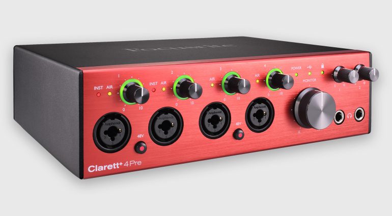 Focusrite Clarett+ 4Pre