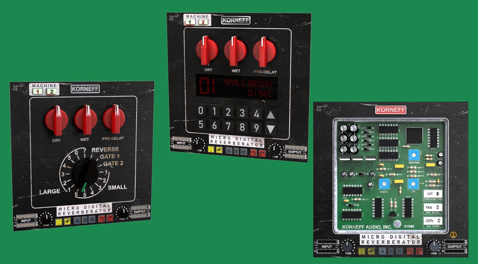 Korneff Audio veröffentlicht Micro Digital Reverberator Plug-in für 20 $