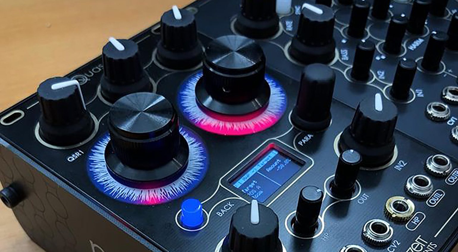 Neuzeit Instruments Quasar 3D spatial audio in Eurorack Modular Synths Neuzeit Instruments Quasar 3D spatial audio in Eurorack Modular Synths