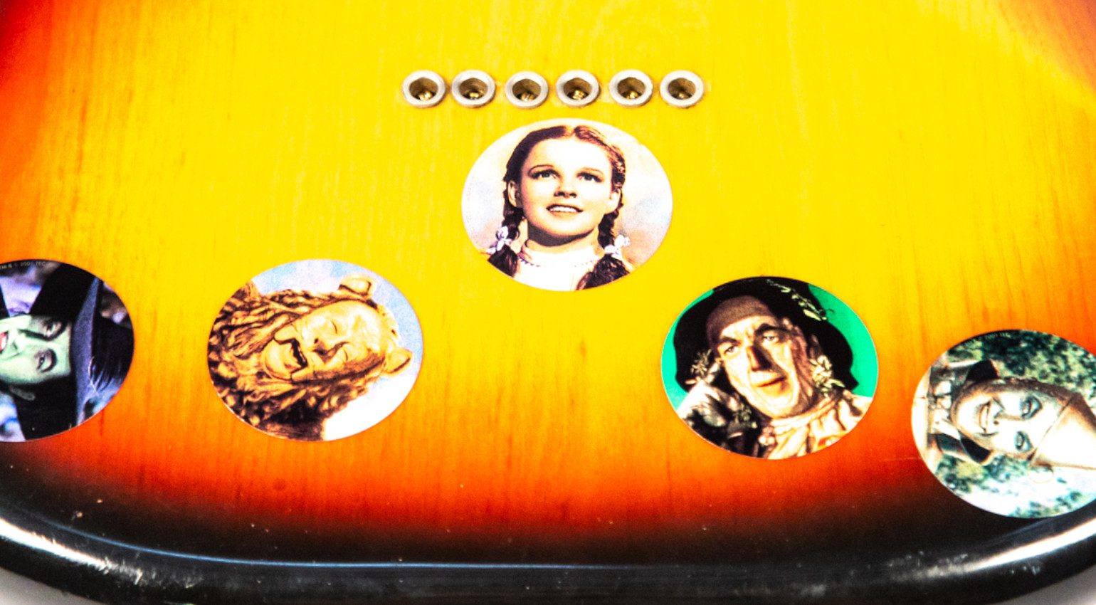 Smashing Pumpkins Billy Corgan Haul Wizards of Oz Stratocaster Sticker