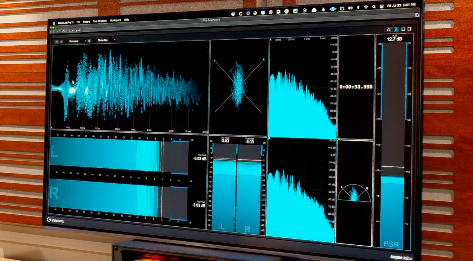 Steinberg WaveLab 11 SuperVision Analyzer