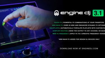 Denon Engine DJ 3.1: Touch-FX für alle Prime DJ-Player