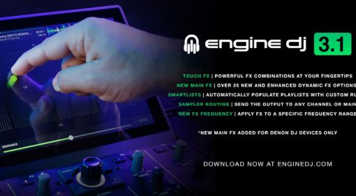Denon Engine DJ 3.1: Touch-FX für alle Prime DJ-Player