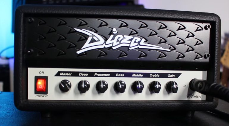 Diezel VH Micro Topteil Amp Front