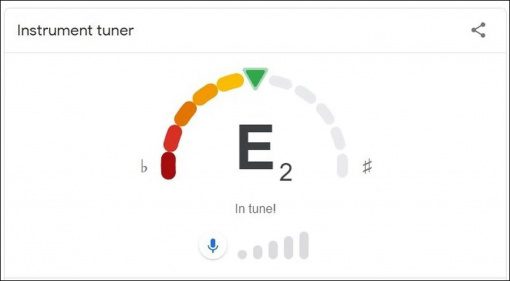 Google Guitar Tuner Teaser