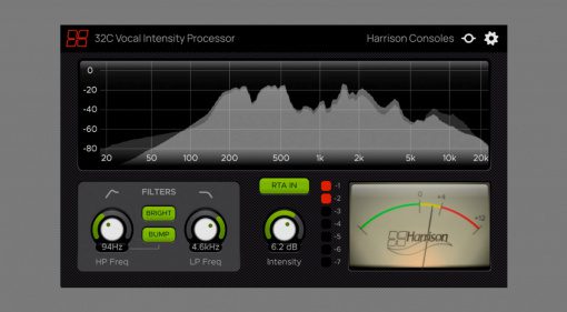 Harrison 32C Vocal Intensity Processor