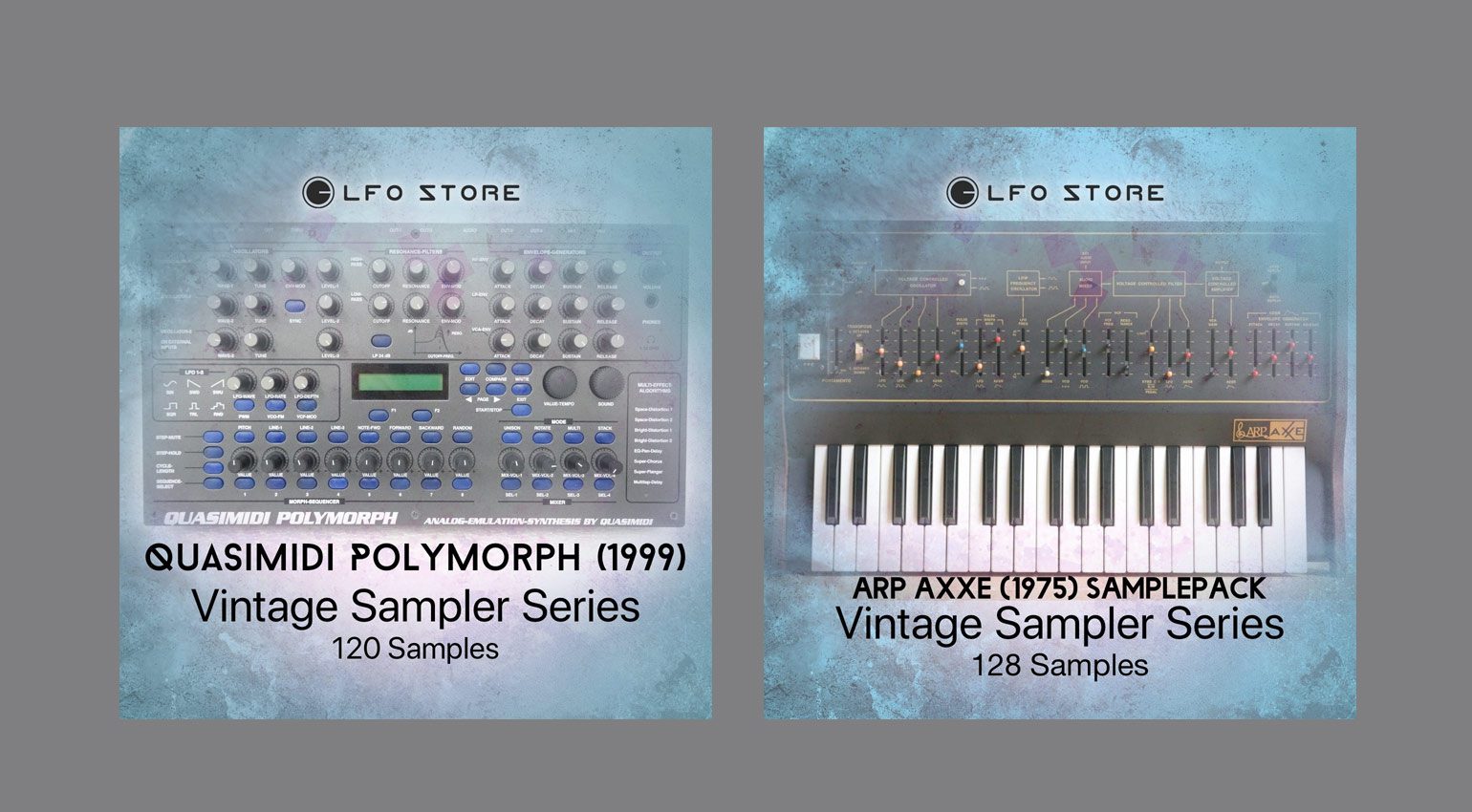 LFO Store Quasimidi Polymorph und ARP Axxe Sample Packs