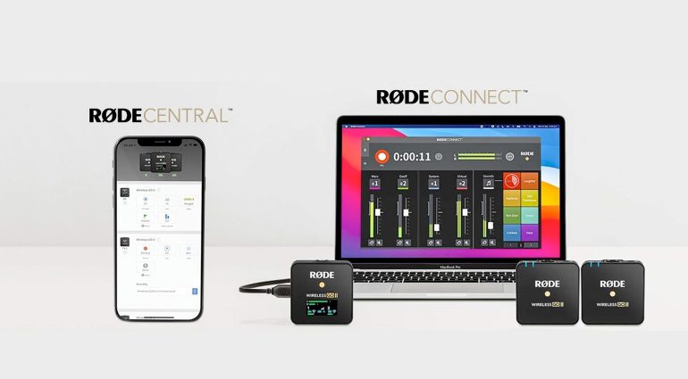 Rode Wireless GO II Update für Rode Connect und Central Mobile App