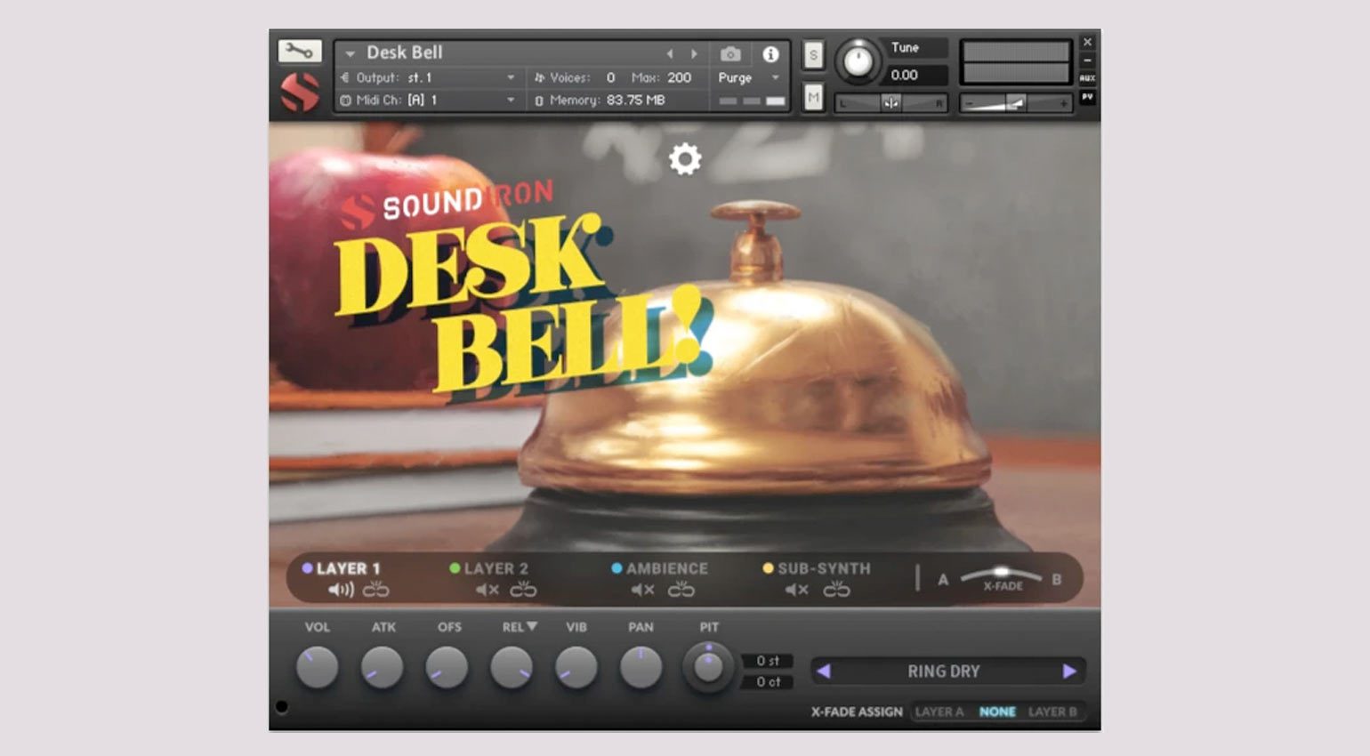 Soundiron Desk Bell