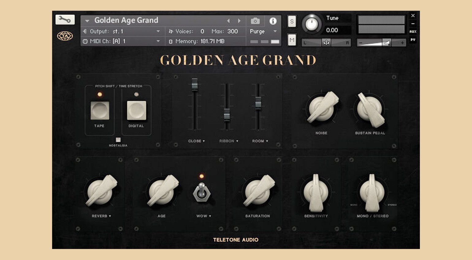 Teletone Audio Golden Age Grand