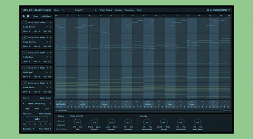 W.A. Productions Instacomposer: intelligentes MIDI-Generator-Plug-in