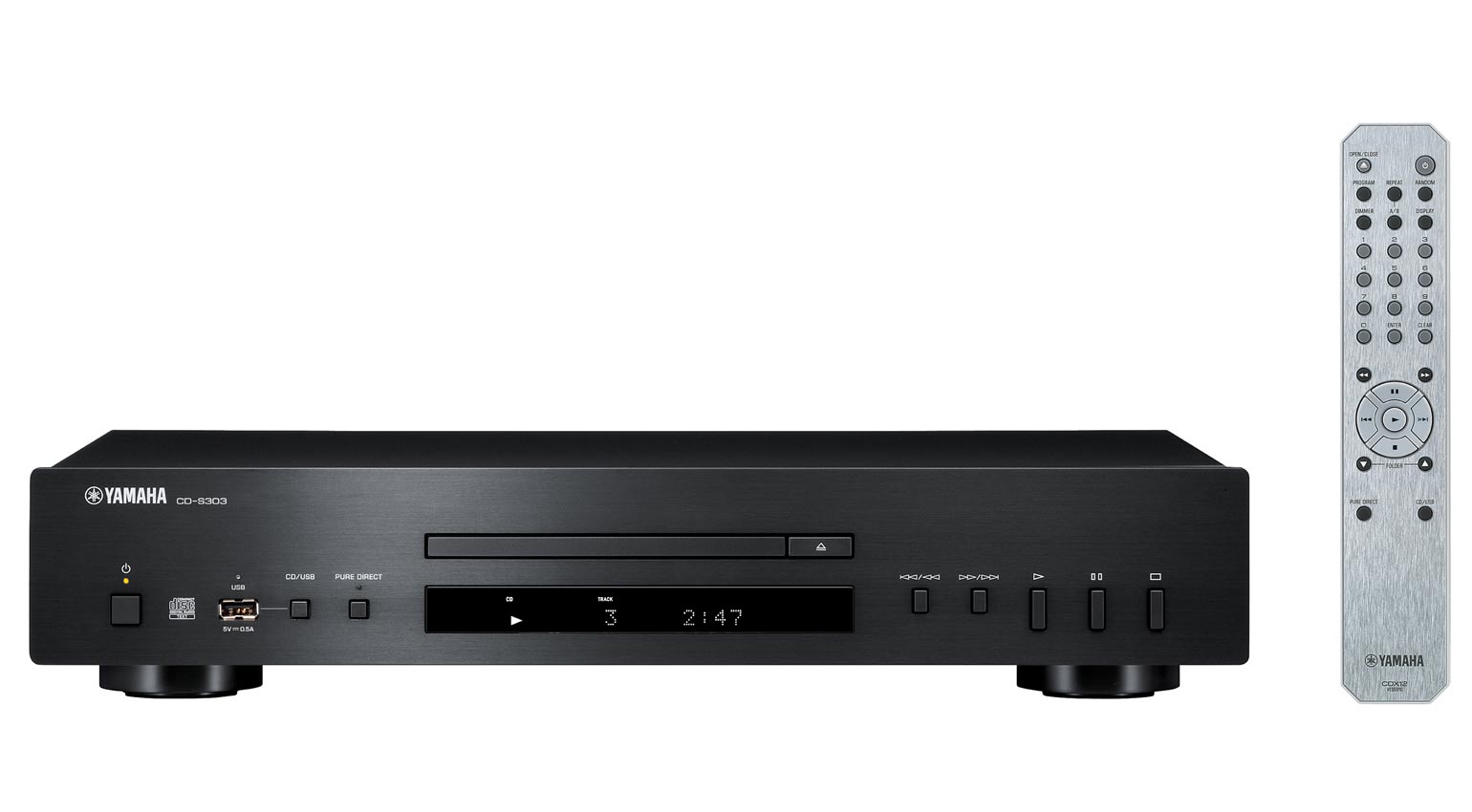 Yamaha CD-S303 in Schwarz