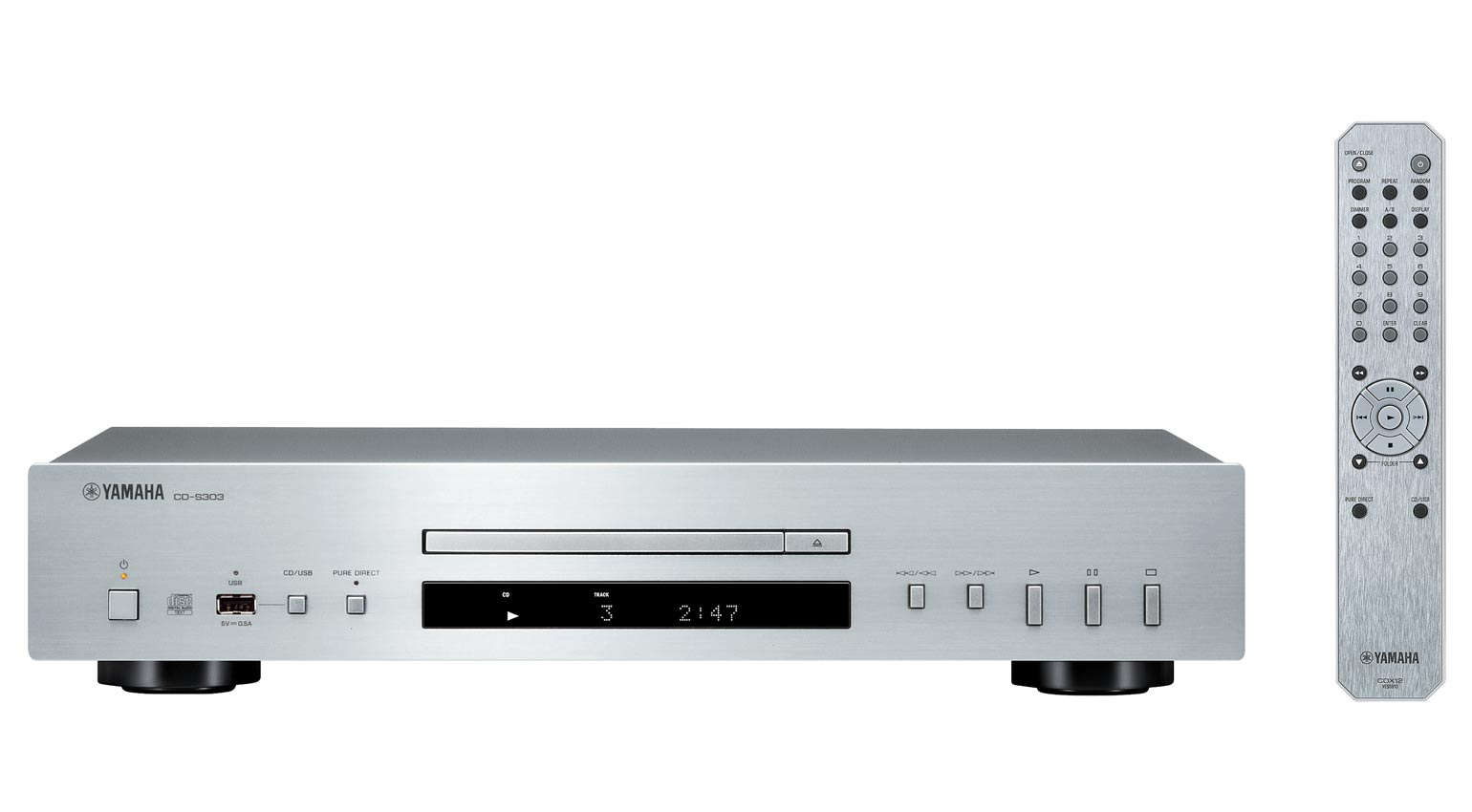 Yamaha CD-S303 in Silber