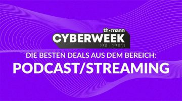 Thomann Cyber Week: Die besten Deals für Podcasts und Live Streaming!