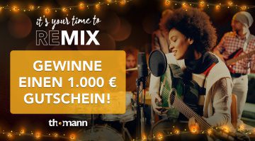 Thomann XMAS-Song-Contest: „It's your time to remix“!