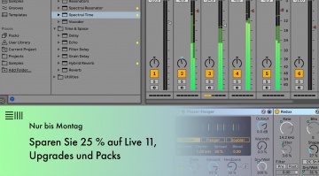 Deal: Ableton Live und Packs mit bis zu 25 Prozent Rabatt!