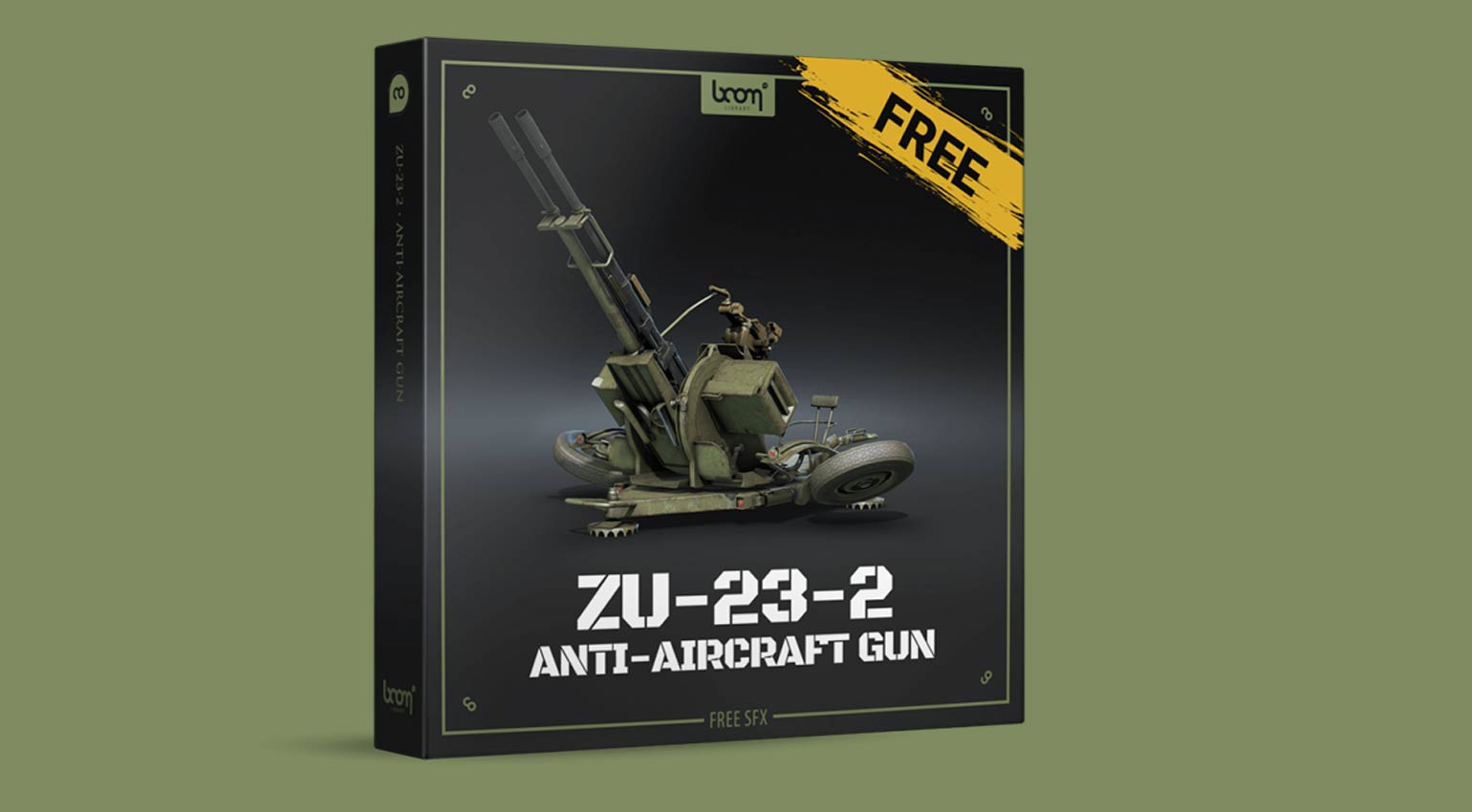 Boom Library ZU-23-2 Anti-Aircraft Gun