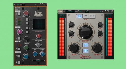 Kiive Audio veröffentlicht S-Quick Strip und Distinct! Plug-in-Emulationen