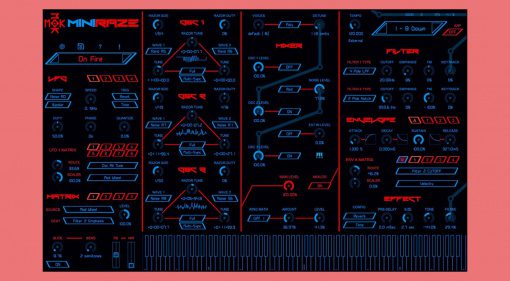 MOK Miniraze: ein Synthesizer mit einzigartiger Wave-Slicing-Synthese