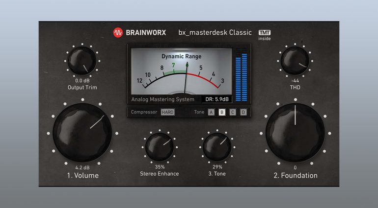 Kostenlos: Plugin Alliance verschenkt kurzzeitig Brainworx bx_masterdesk Classic