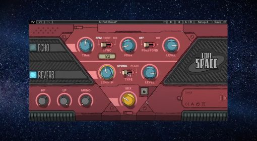 Kostenlos: Waves Audio verschenkt Lofi Space Reverb Plug-in zum Black Friday!