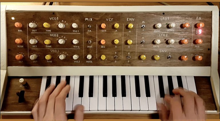 Albert Nyström DIY Synthesizer