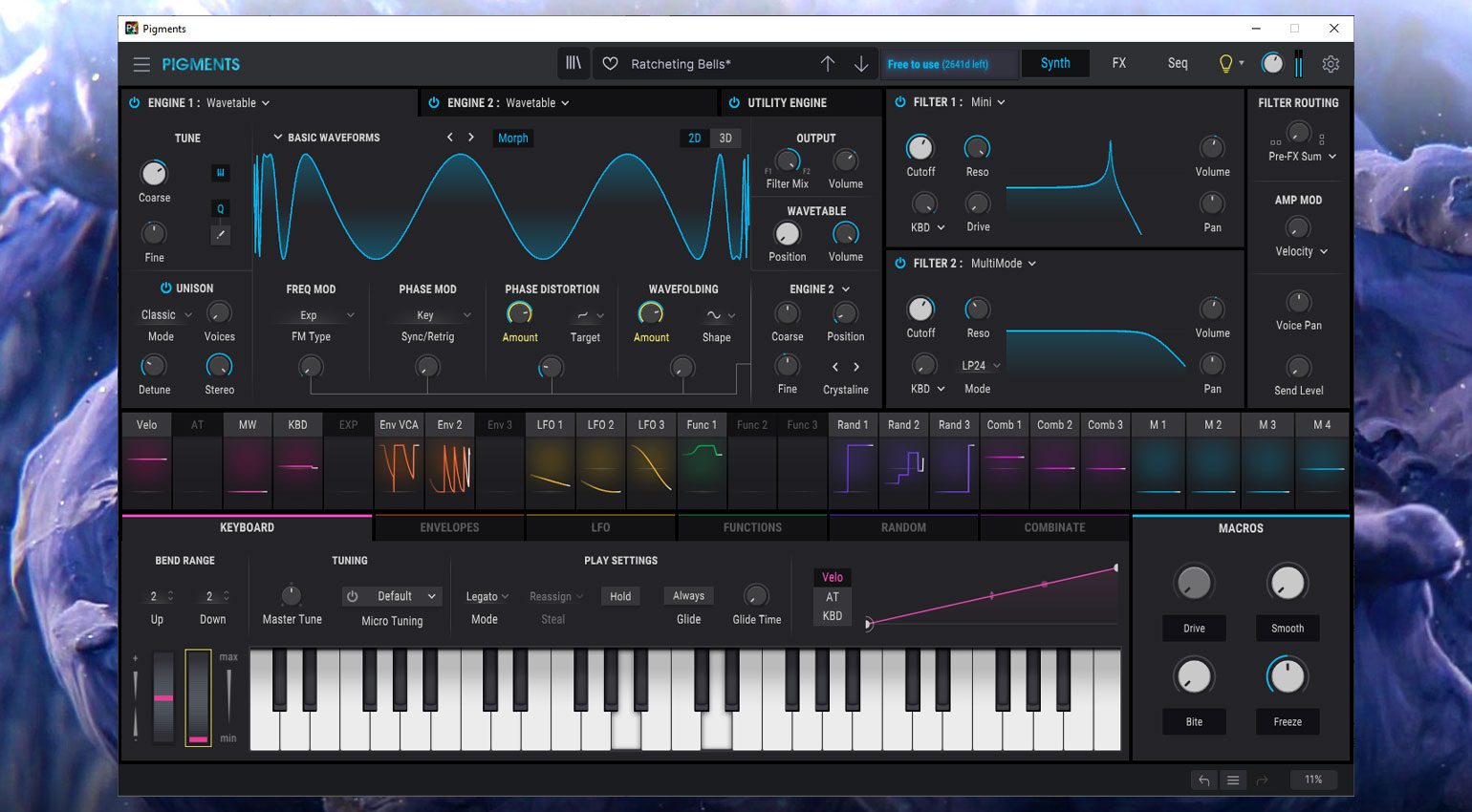 Arturia Pigments 3.5 Crossmodulation