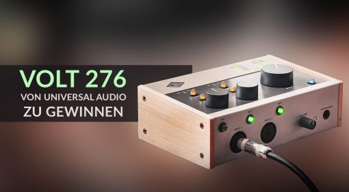 Gewinnspiel: Universal Audio Volt 276 – USB-Interface mit Kompressor