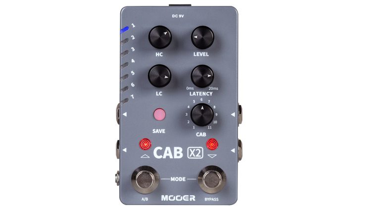 Mooer Cab X2 Effekt Pedal 1