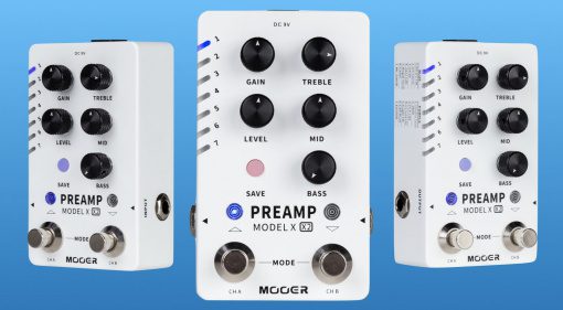 Mooer Preamp Model X2 Dual Channel Digital Preamp Teaser