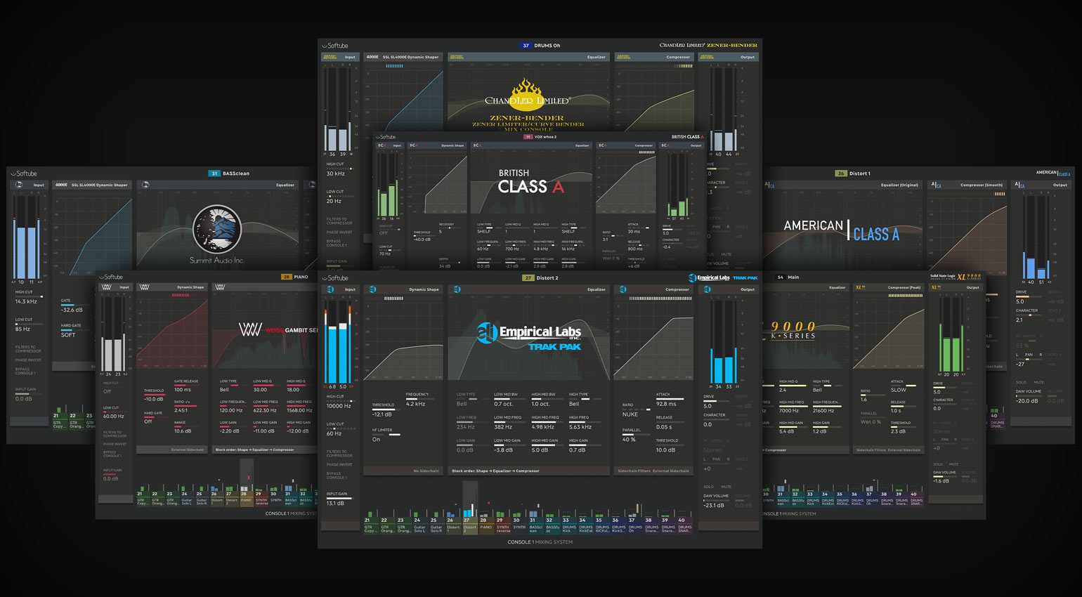 Softube Console 1 Channelstrips