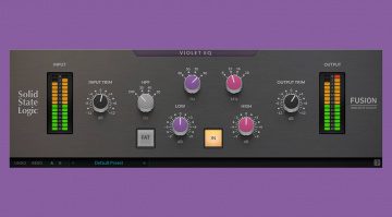 SSL Fusion Violet EQ Plug-in