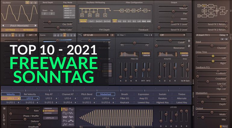 Top 10 der kostenlosesten Freeware Sonntag Plug-ins 2021