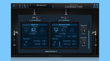 Blue Cat Audio Connector: MIDI und Audio über Netzwerk senden und empfangen