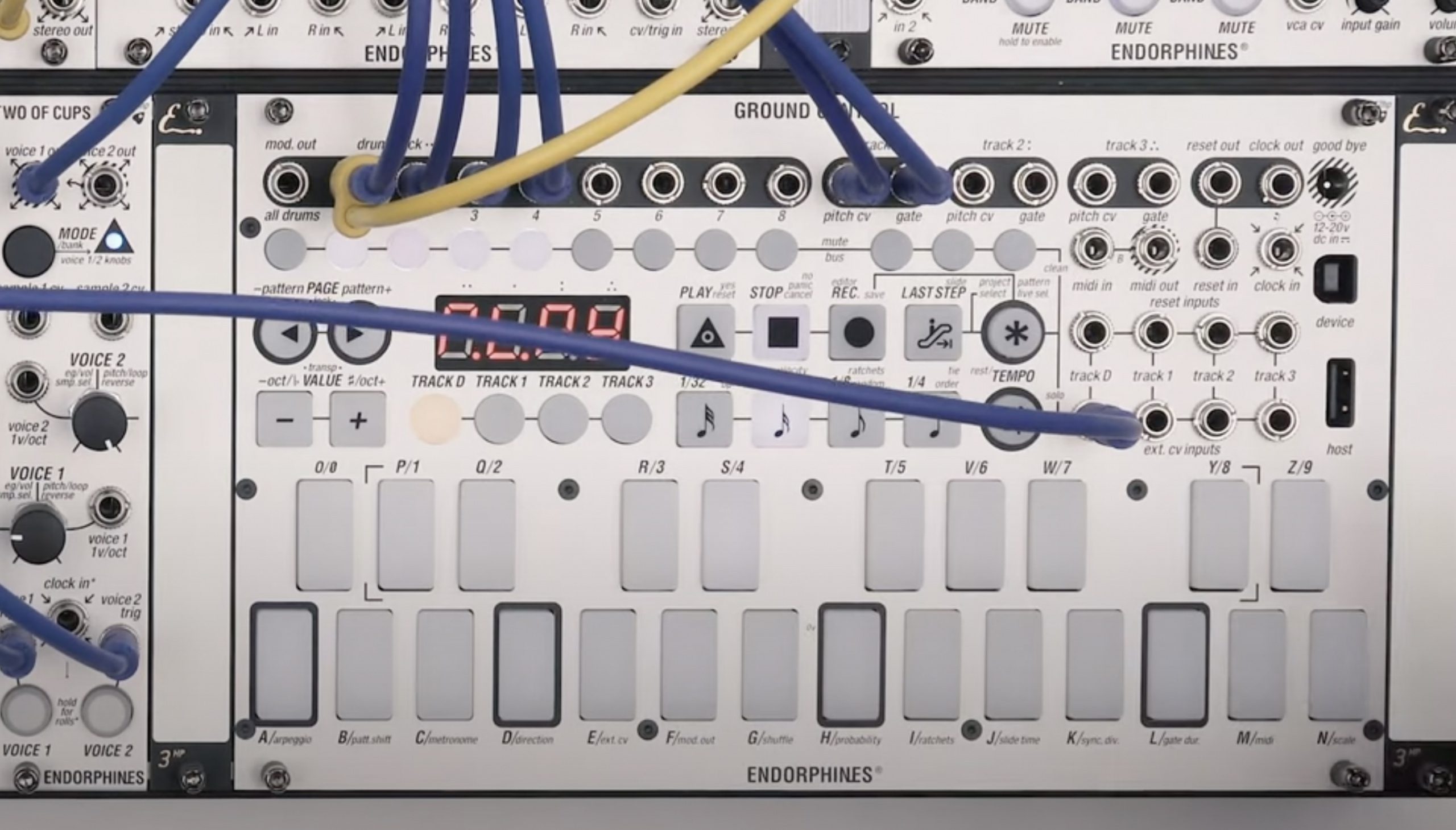 Endorphines Ground Control Sequencer