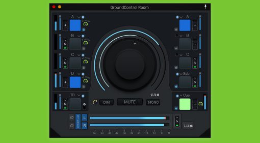 Ginger Audio GroundControl ROOM: virtueller Monitor-Controller für macOS