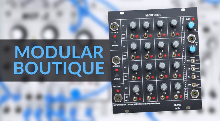 Modular Boutique Ladik Sequencer