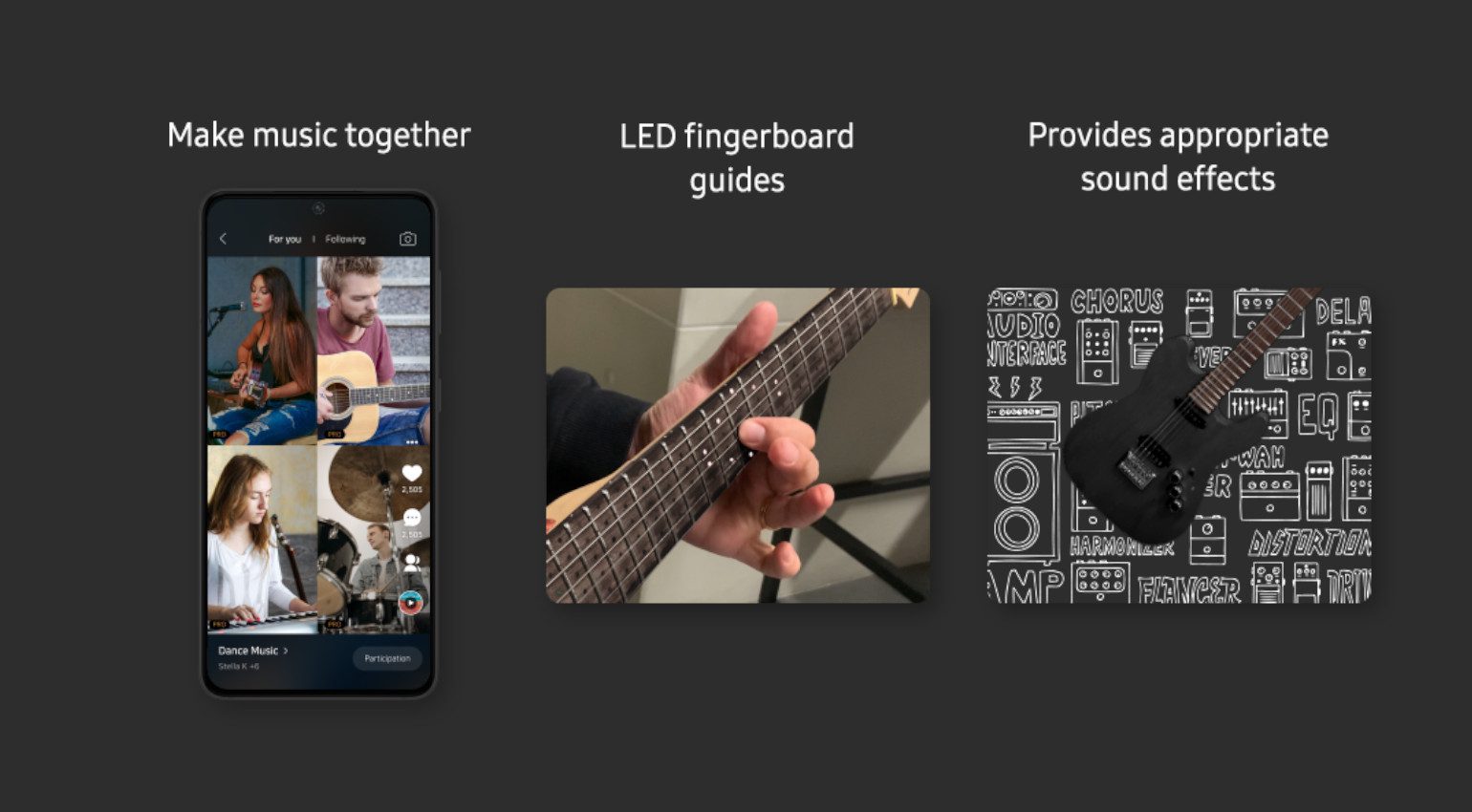 Samsung C-Lab ZamStar Gitarre App 2